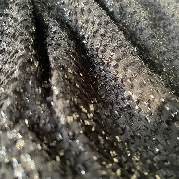 MICHAEL Michael Kors Black Silk Blend Sequin Flare Skirt Women's Size 8 NWT - Picture 13 of 13